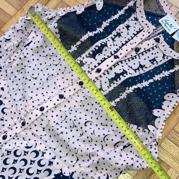 Anthropologie BEGUILE by Byron Lars Lasercut Sheath Lace Midi Dress 8 NWOT - Picture 12 of 16